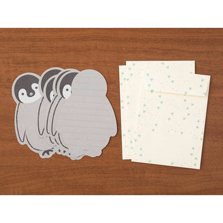 Midori Index Clips Chiratto silber Register Registerclips Bullet Journal Struktur RegisterbuchMidori Briefpapier Briefset Pinguin Letter Set Die-Cut Penguin Notecard Briefpapier Briefumschlag