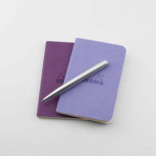 Rhodia Notizheft 7 x 10,5 cm - 2er Set violett/lavendel