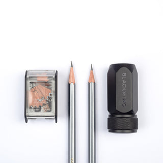 Blackwing Spitzer One hole sharpener Anspitzer schwarz Metall 