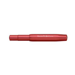 Kaweco Rollerball Gelroller AL SPORT Aluminium seidenfinish rot deep red