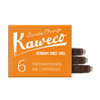 Kaweco Füllerpatronen für Füllhalter Füller Tintenpatronen Tinte sonnengelb gelb orange