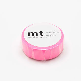 mt masking tape japanisches washi tape Reispapier uni shocking pink rosa